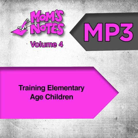Training Elementary School Age Children MP3