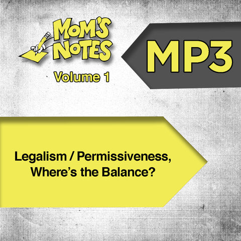 Legalism/Permissiveness, Where's the Balance MP3