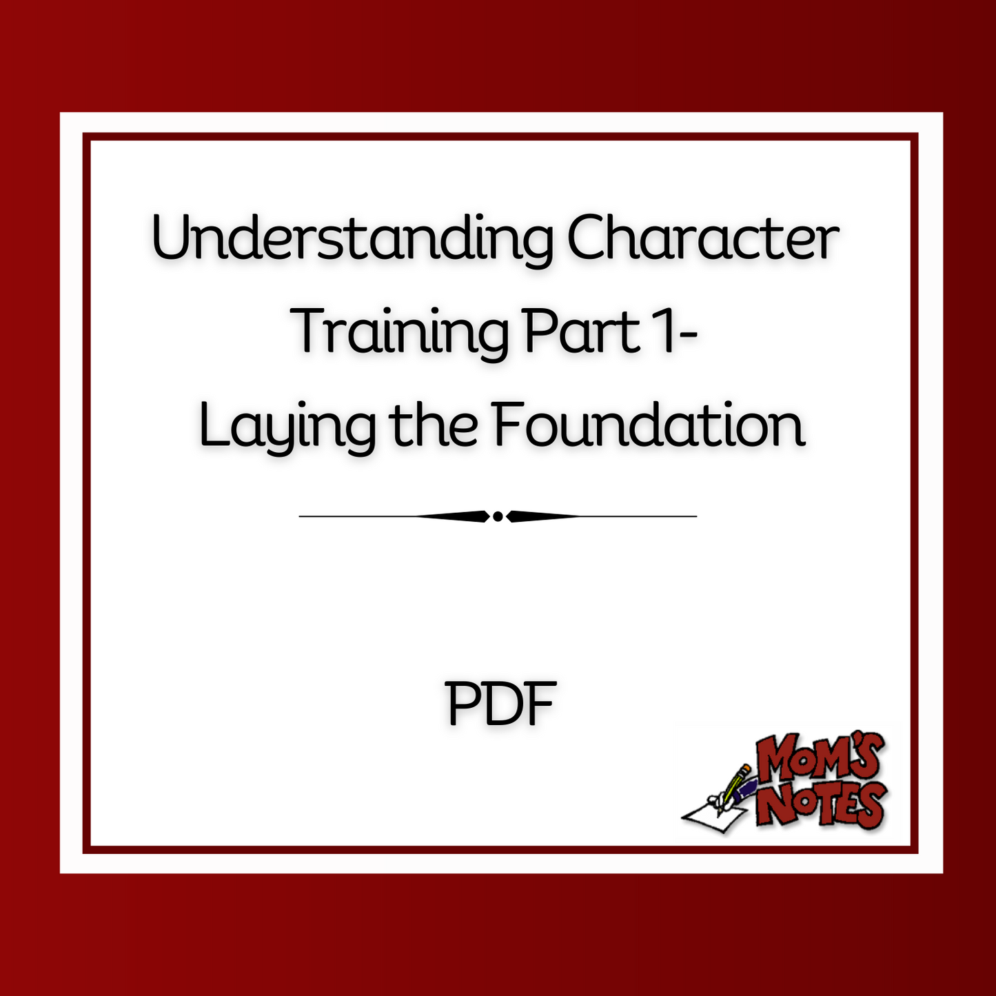 Understanding Character Training Part 1 PDF