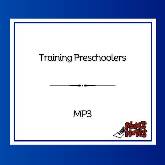 Training Preschoolers MP3