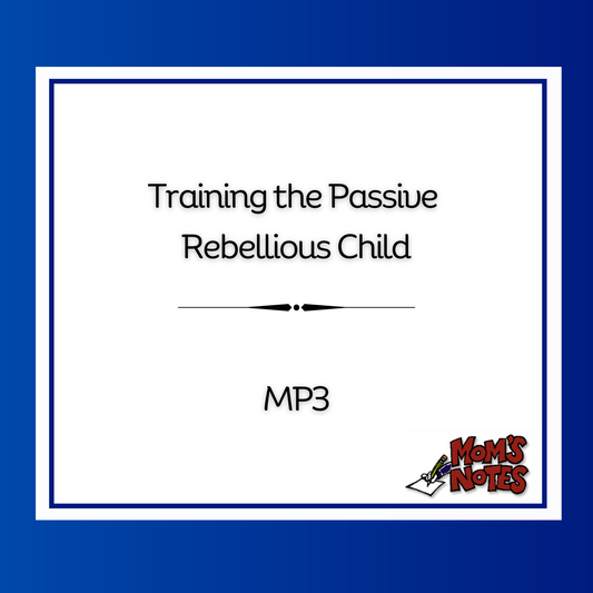 Training the Passive Rebellious Child MP3