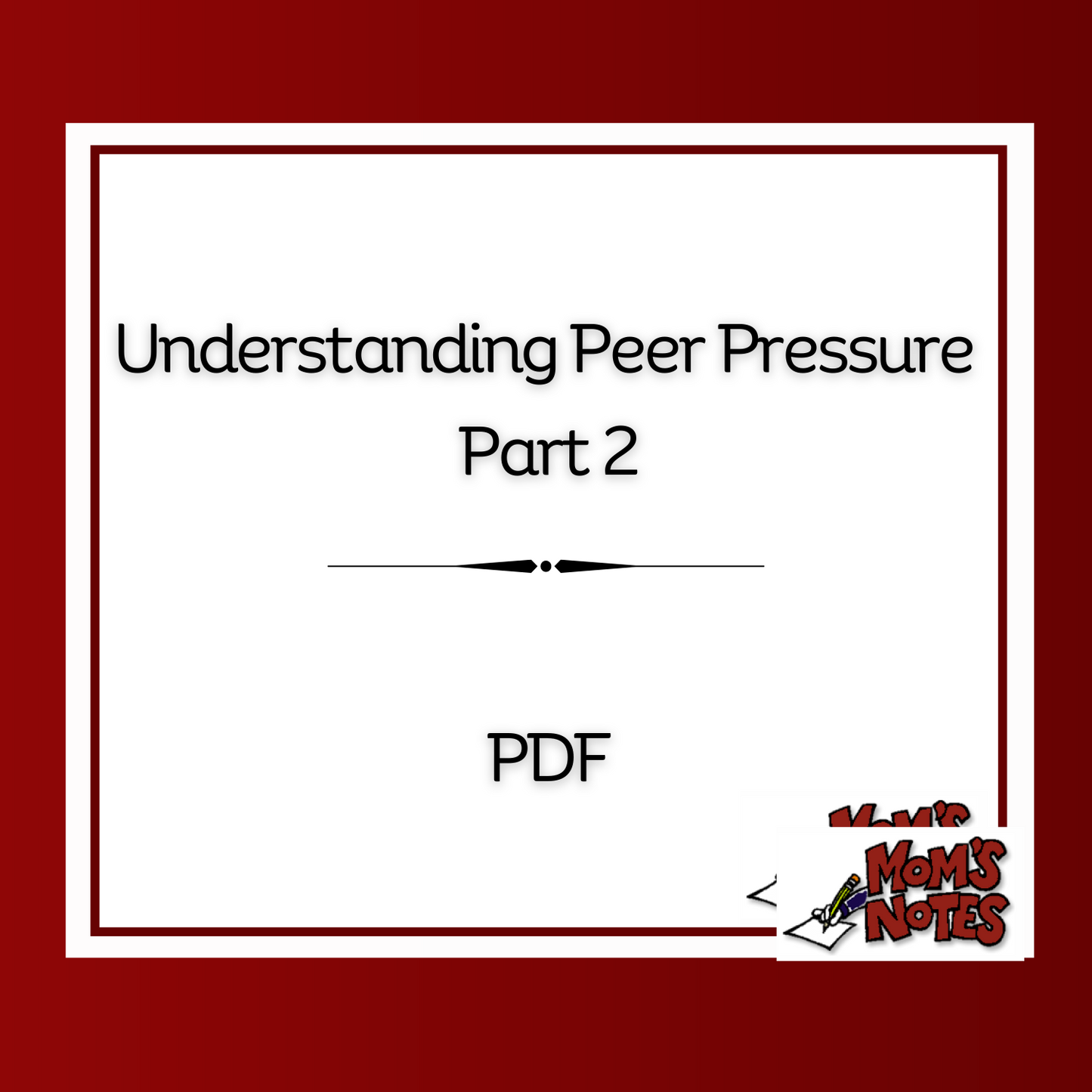 Understanding Peer Pressure Part 2 PDF