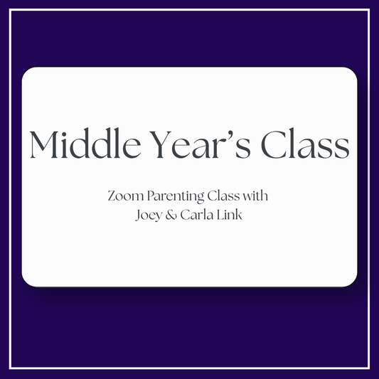 Middle Year's Class Registration