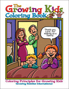 The Growing Kids Coloring Book